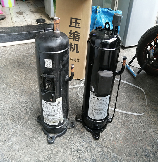 北川中央空调压缩机的更换维修